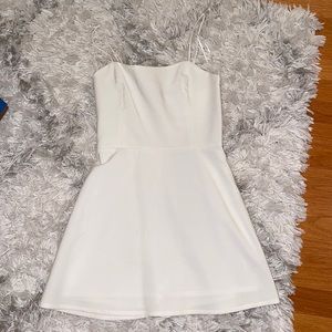 Zara white playsuit